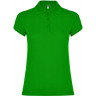 Рубашка поло Roly Star женская, травянисто-зеленый, размер S (40)