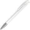 Шариковая ручка с геометричным корпусом из пластика UMA Lineo SI, белый