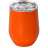 Вакуумная термокружка Waterline Sense, непротекаемая крышка, крафтовая упаковка, оранжевый