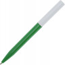Шариковая ручка Unix из переработанной пластмассы, синие чернила, зеленый