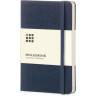 Записная книжка Moleskine Classic (в линейку) в твердой обложке, Large (13х21 см), синий