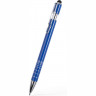 Ручка-стилус металлическая шариковая BORNEO, королевский синий