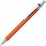 Ручка шариковая Pierre Cardin ACTUEL с кнопочным механизмом, бежевый металлик/серебристый