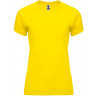 Футболка Roly Bahrain женская, желтый, размер S (40-42)