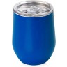 Вакуумная термокружка Waterline Sense, непротекаемая крышка, крафтовая упаковка, синий