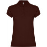 Рубашка поло Roly Star женская, шоколадный, размер S (40)