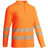 Рубашка поло с длинным рукавом Roly Atrio мужская, неоновый оранжевый, размер S (44)