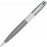 Ручка шариковая Pierre Cardin BARON с поворотным механизмом, серый/серебристый