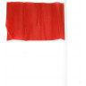 Флаг CELEB с небольшим флагштоком, красный