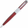 Ручка шариковая Pierre Cardin BARON с поворотным механизмом, красный/серебристый