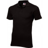 Рубашка поло US Basic First мужская, черный, размер S (44)