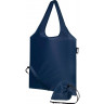 Складная эко-сумка Sabia из вторичного ПЭТ, темно-синий
