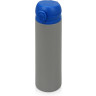 Вакуумная термокружка Хот 470 мл, серый/синий