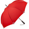 Зонт-трость FARE Safebrella с фонариком и светоотражающими элементами, красный