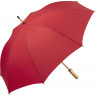 Бамбуковый зонт-трость FARE Okobrella, красный