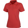 Женская футболка-поло Elevate Calgary с коротким рукавом, красный, размер S (42-44)