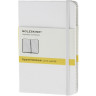 Записная книжка Moleskine Classic (в клетку), Pocket (9х14 см), белый