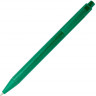Одноцветная шариковая ручка Chartik из переработанной бумаги с матовой отделкой, зеленый