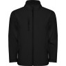 Куртка софтшелл Roly Nebraska детская, черный, размер 4 (104)