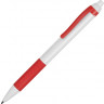 Ручка пластиковая шариковая Centric, белый/красный