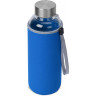 Бутылка для воды Pure c чехлом, 420 мл, синий