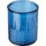 Подставка для чайной свечи из переработанного стекла Authentic Estrel, синий прозрачный
