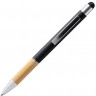 Ручка-стилус металлическая шариковая OLTEN, черный