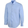 Рубашка US Basic Houston мужская с длинным рукавом, голубой, размер 3XL (58)
