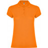 Рубашка поло Roly Star женская, оранжевый, размер S (40)