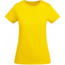 Футболка Roly Breda женская, желтый, размер XL (50)