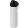 Бутылка для воды Waterline Supply из нержавеющей стали 850 мл, белый/черный