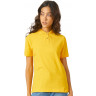Рубашка поло US Basic Boston женская, золотисто-желтый, размер XL (52)