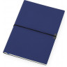 Блокнот Lettertone Horizon с горизонтальной резинкой, гибкая обложка, 80 листов, синий