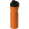Бутылка для воды Waterline Supply из нержавеющей стали 850 мл, оранжевый/черный