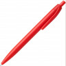 Ручка пластиковая шариковая STIX, синие чернила, красный