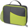  Изотермическая сумка-холодильник Breeze для ланч-бокса, серый/зел яблоко