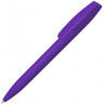 Шариковая ручка UMA Coral Gum с прорезиненным soft-touch корпусом и клипом, фиолетовый