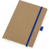 Блокнот Savio Sevilia, гибкая обложка из крафта A5, 80 листов, крафтовый/синий