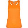 Топ спортивный Roly Shura женский, неоновый оранжевый, размер M (42)