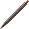 Шариковая ручка Parker IM Monochrome Brown, стержень:M, цвет чернил: blue, в подарочной упаковке