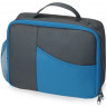  Изотермическая сумка-холодильник Breeze для ланч-бокса, серый/голубой