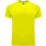 Футболка Roly Bahrain мужская, неоновый желтый, размер 2XL (56)