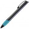 Ручка шариковая металлическая UMA OPERA M, лазурный/черный