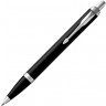 Шариковая ручка Parker IM Mat Black CT лак матовый, стержень: M, цвет чернил: blue, в подарочной упаковке