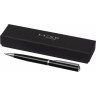 Ручка металлическая шариковая Luxe City, черный/серебристый