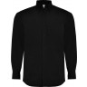 Рубашка Roly Aifos мужская с длинным рукавом, черный, размер S (48)