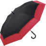 Зонт 7709 AC golf umbrella FARE®-Stretch 360, черный/красный