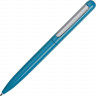 Ручка металлическая шариковая Skate, голубой/серебристый