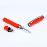 USB-флешка на 16 Гб в виде ручки с мини чипом, оранжевый
