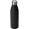 Стальная бутылка Waterline Rely 650 мл, черный матовый
